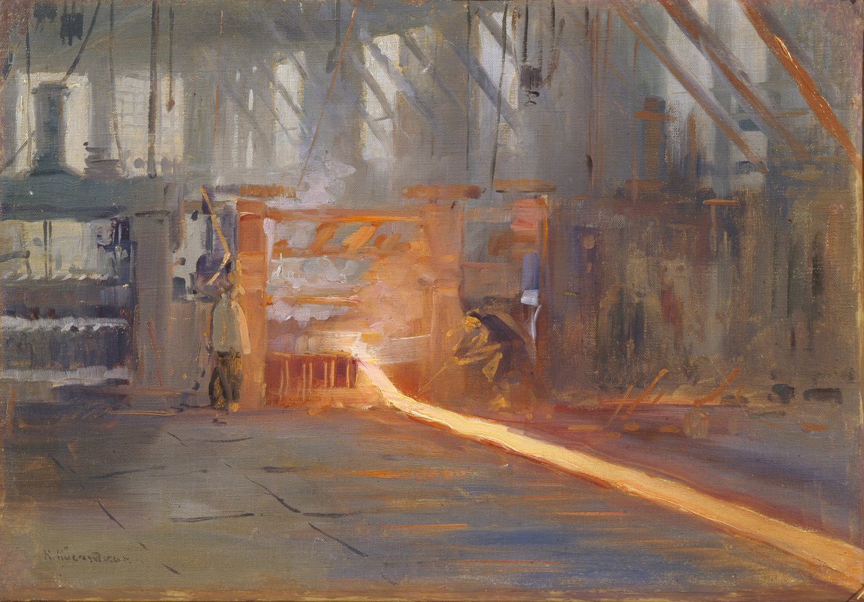 Aux usines métallurgiques de Chusovoy - Nikolaj Alekseevich Kasatkin