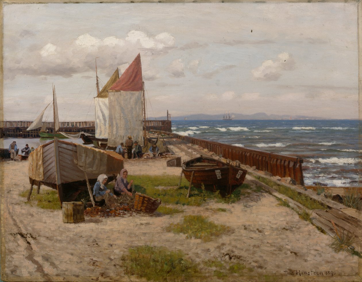 Près de la côte - Nils Hansteen
