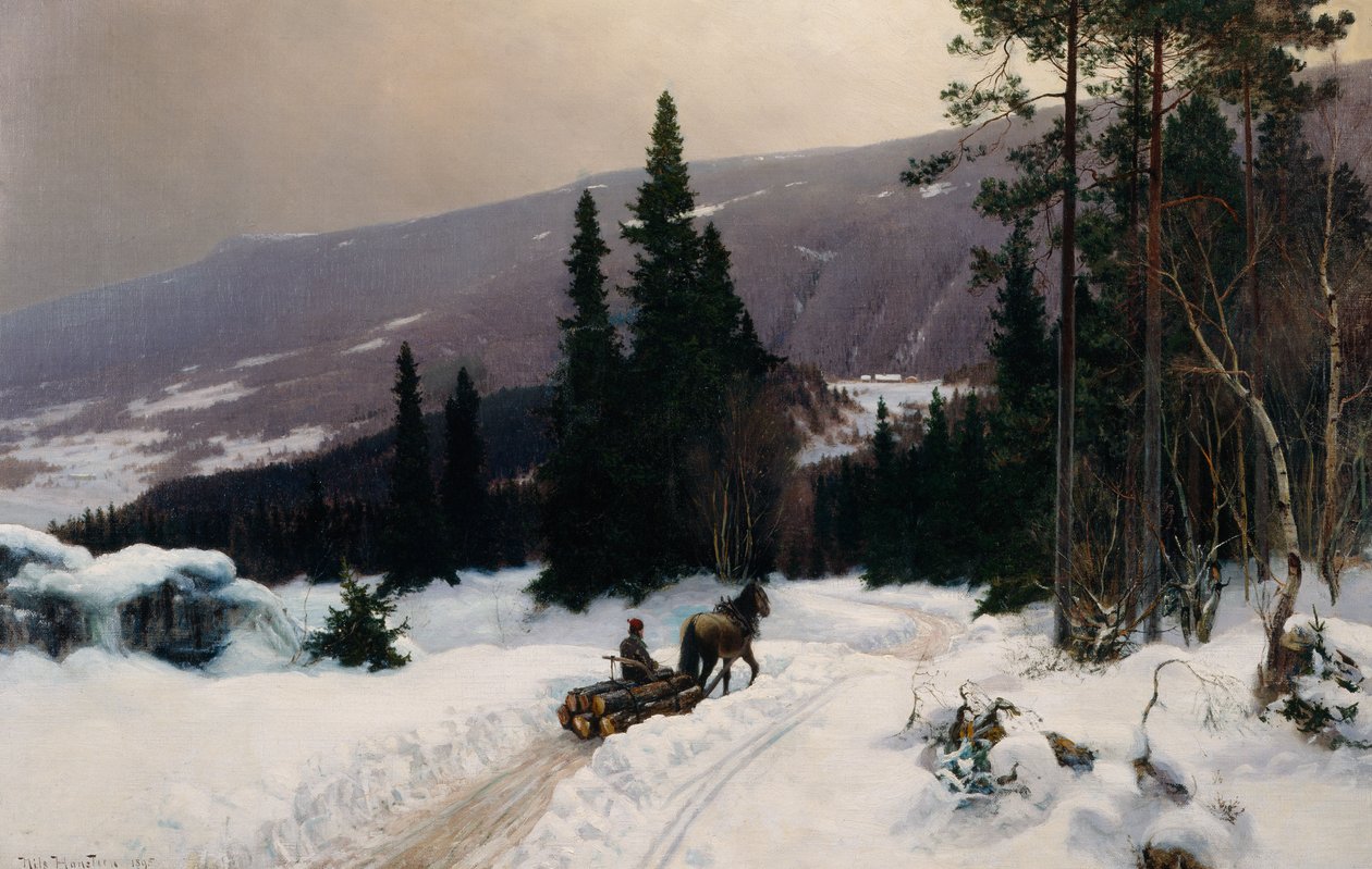 Hiver - Nils Hansteen