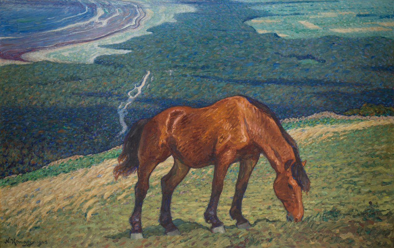 Cheval broutant - Nils Kreuger