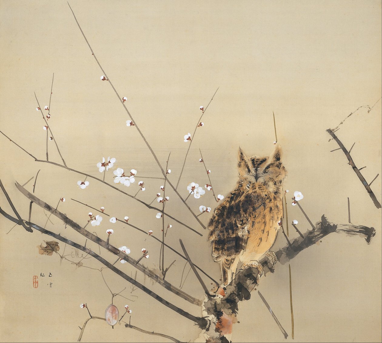 Premières fleurs de prunier - Nishimura Goun