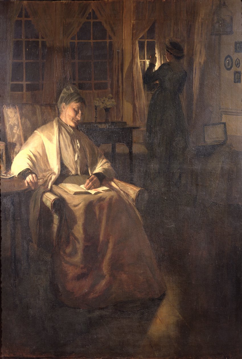 Son signal, vers 1892 - Norman Garstin