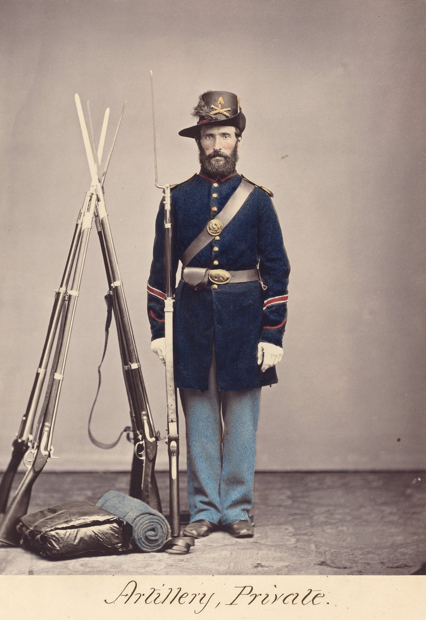 Artillerie, soldat - O.H. Willard