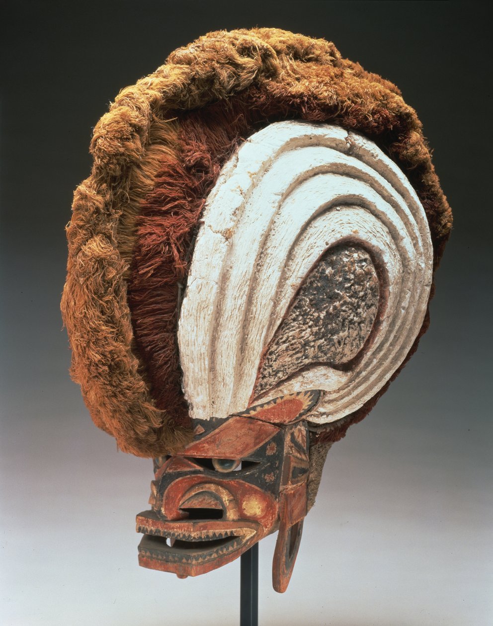 Masque de casque (tatanua), Nouvelle-Irlande du Nord, Papouasie-Nouvelle-Guinée, 1884-95 - Oceanic