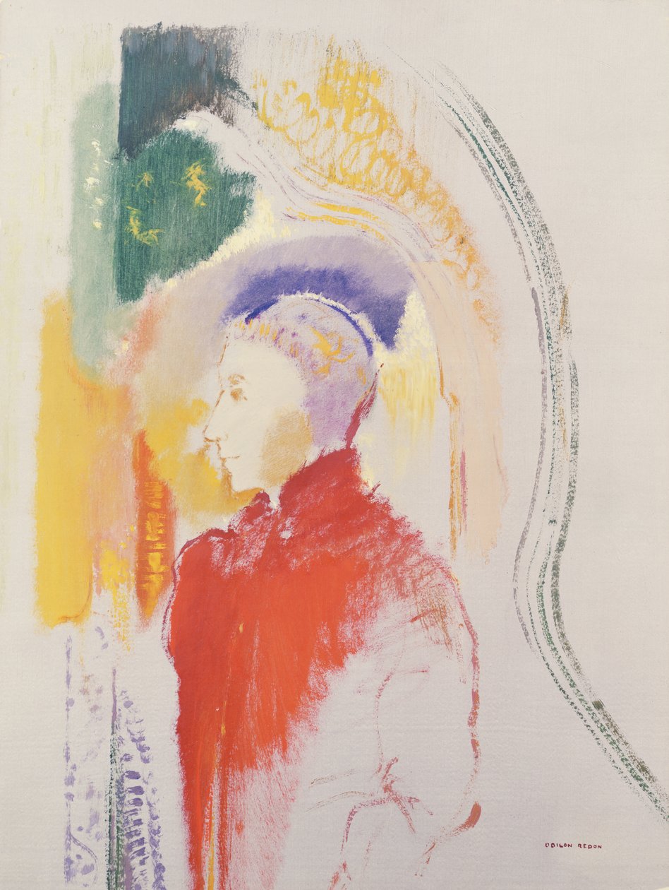 Une figure - Odilon Redon