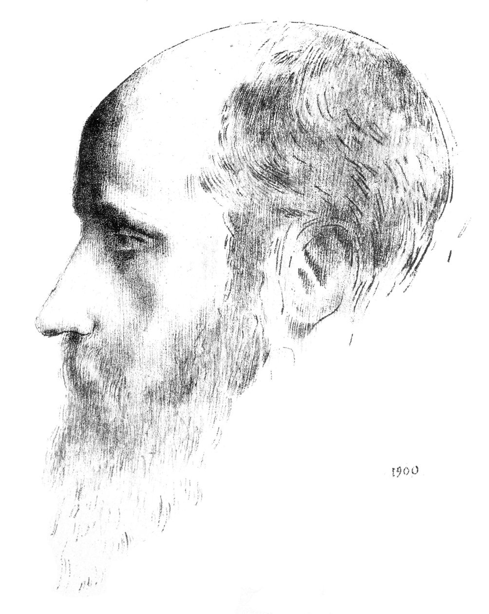 Portrait de Vuillard (Épreuve d