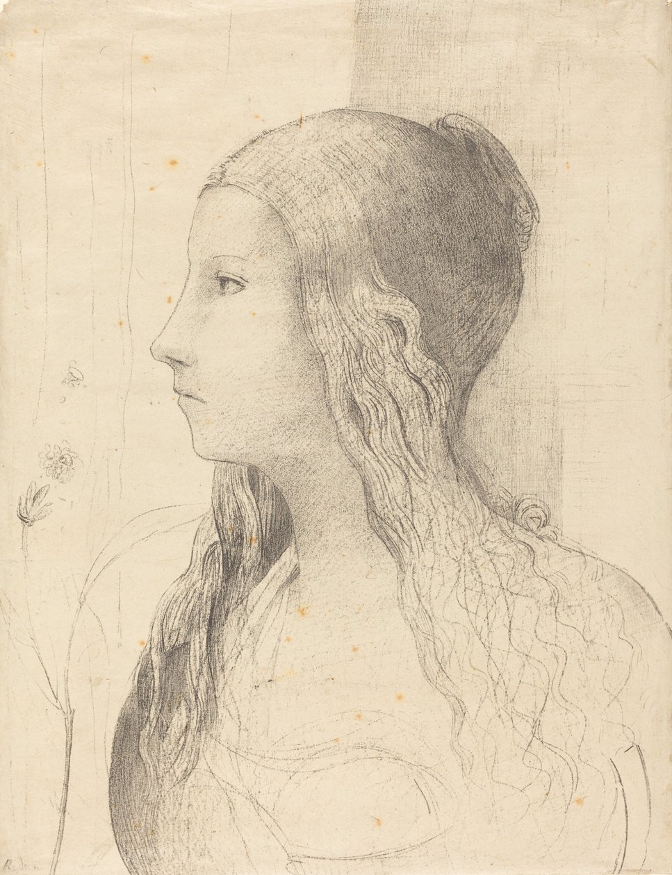 Brunnhilde - Odilon Redon