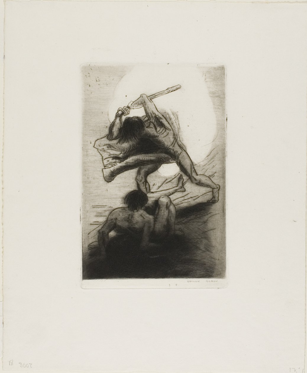 Caïn et Abel - Odilon Redon