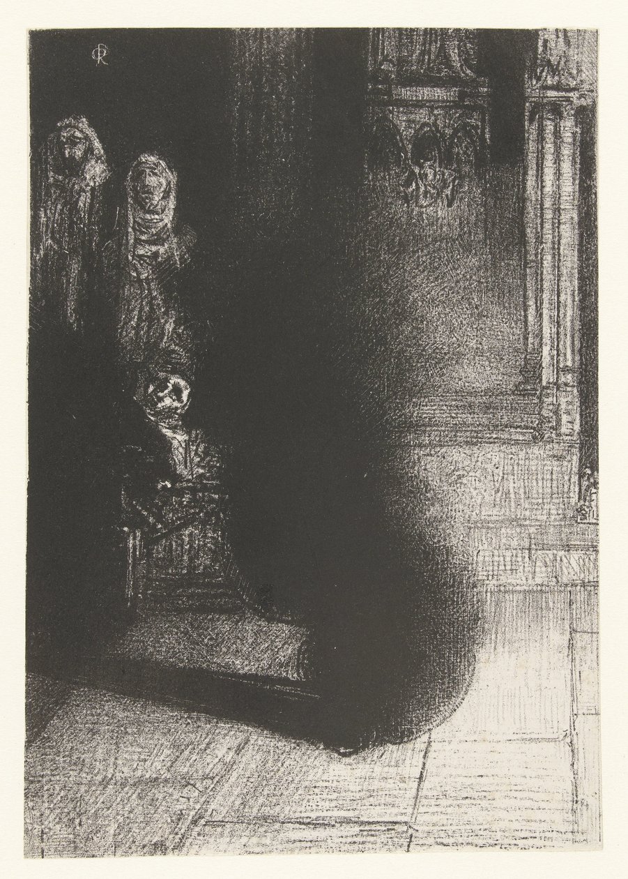 Les flambeaux noirs - Odilon Redon