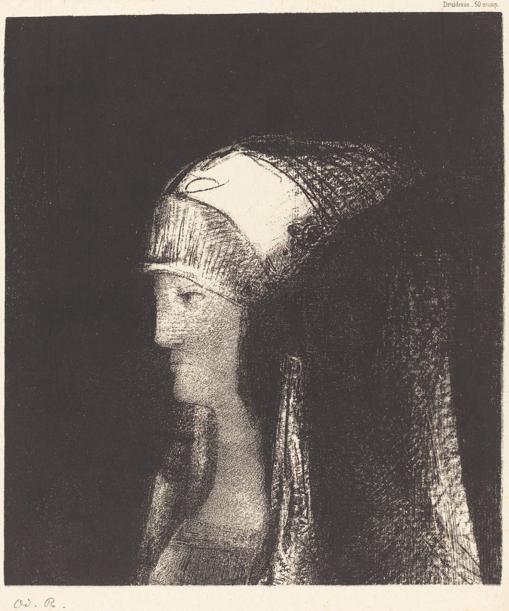 Druidesse - Odilon Redon