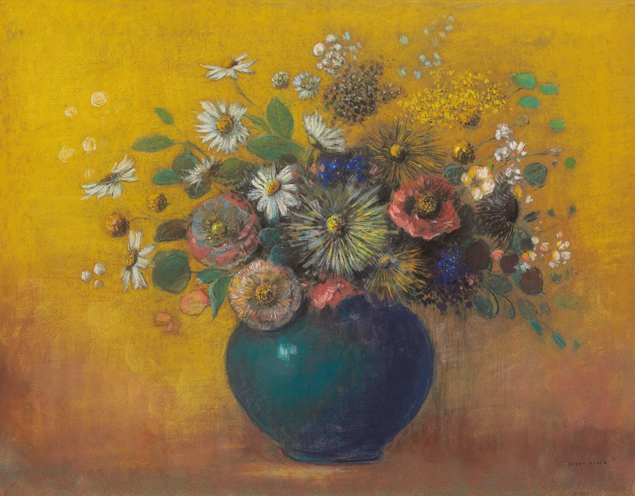 Bouquet de fleurs - Odilon Redon