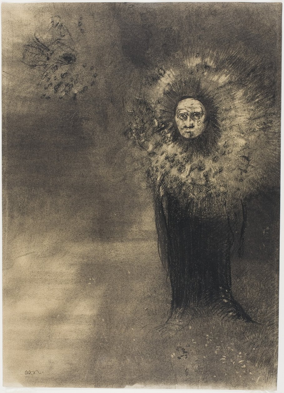 Plante humaine, vers 1880 - Odilon Redon