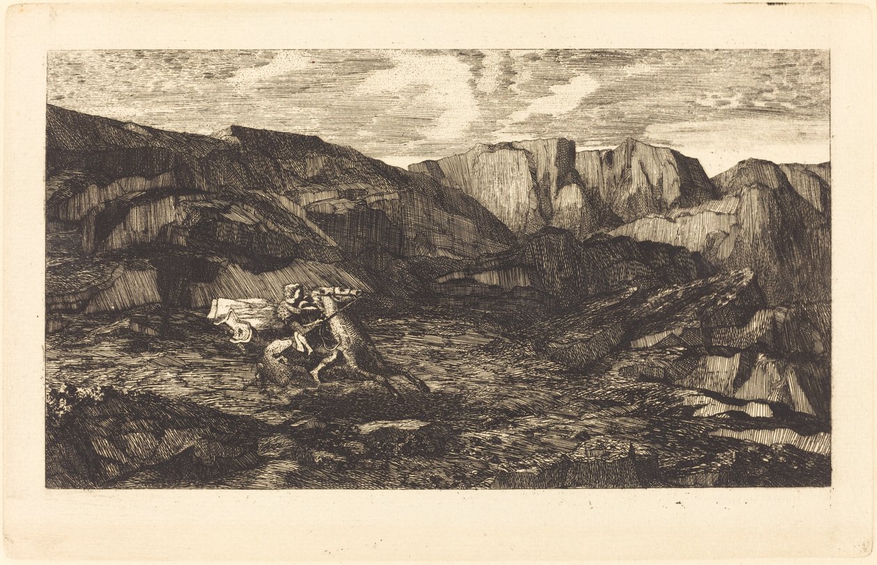 La Peur - Odilon Redon