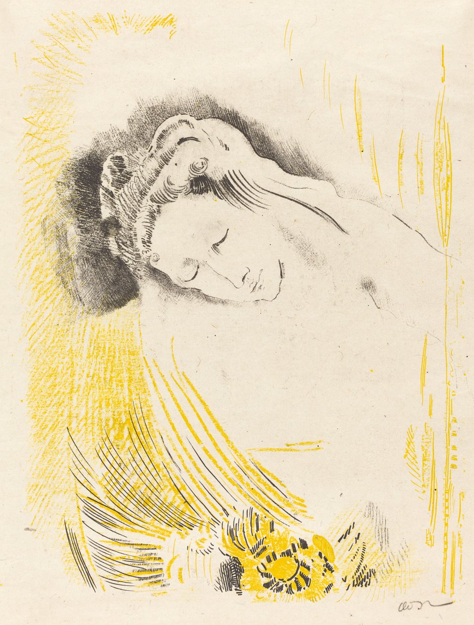 La Sulamite - Odilon Redon