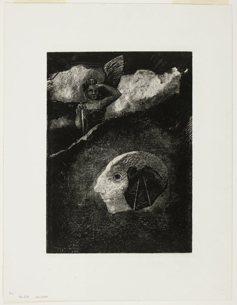 Limbo, planche quatre de In Dreams - Odilon Redon