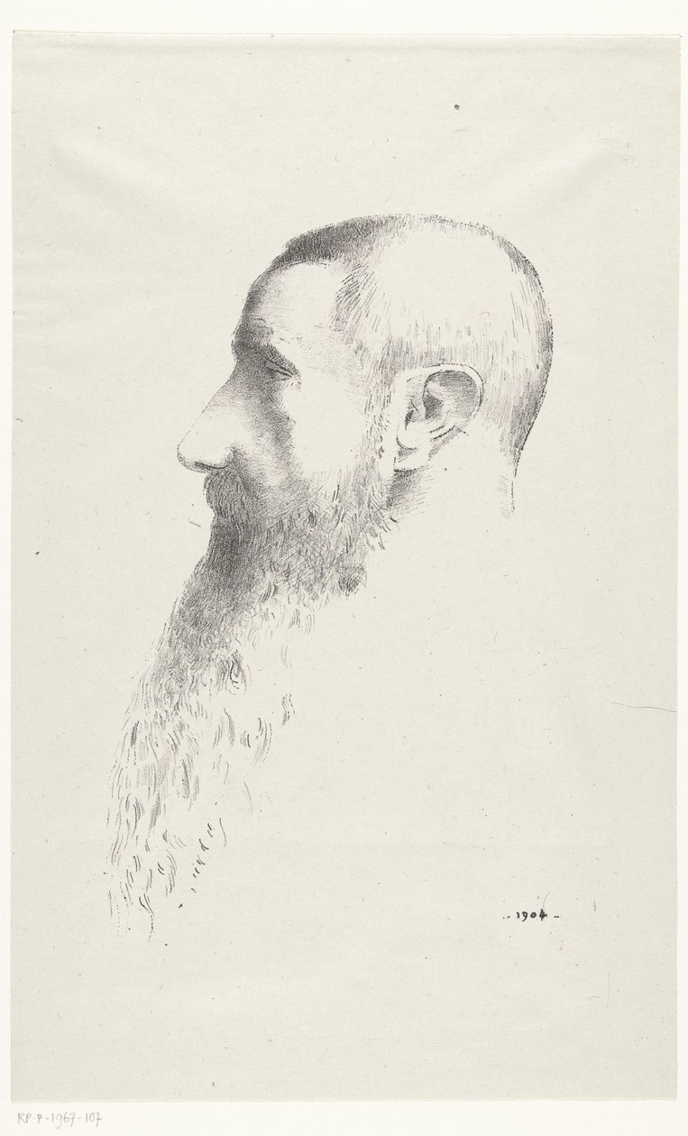 Portrait de Roger Marx - Odilon Redon