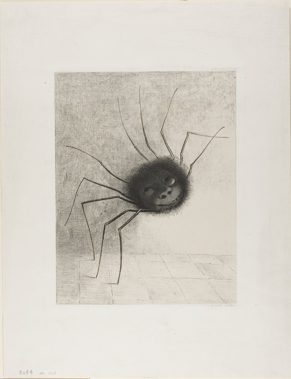 Araignée - Odilon Redon