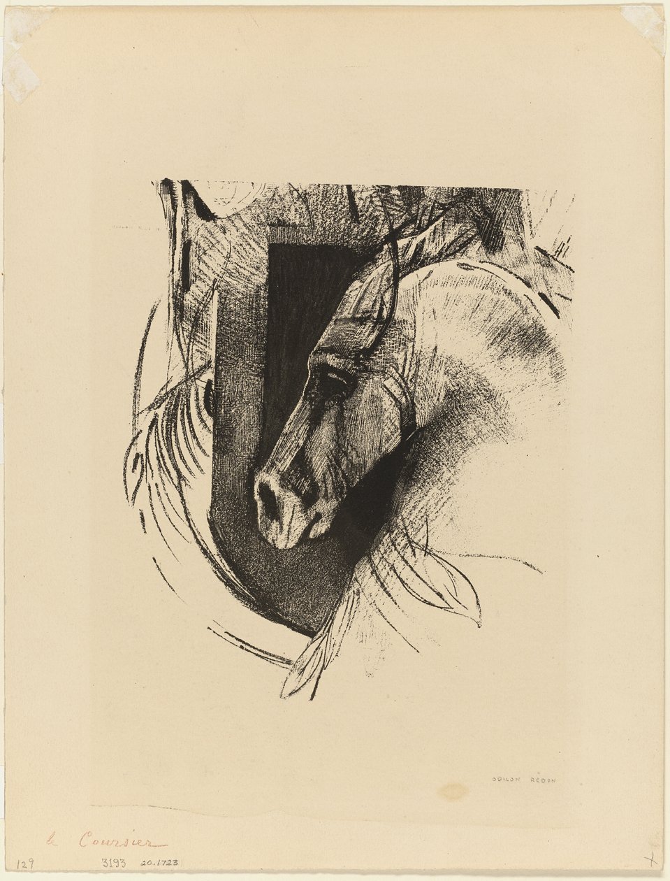 Le Destrier - Odilon Redon