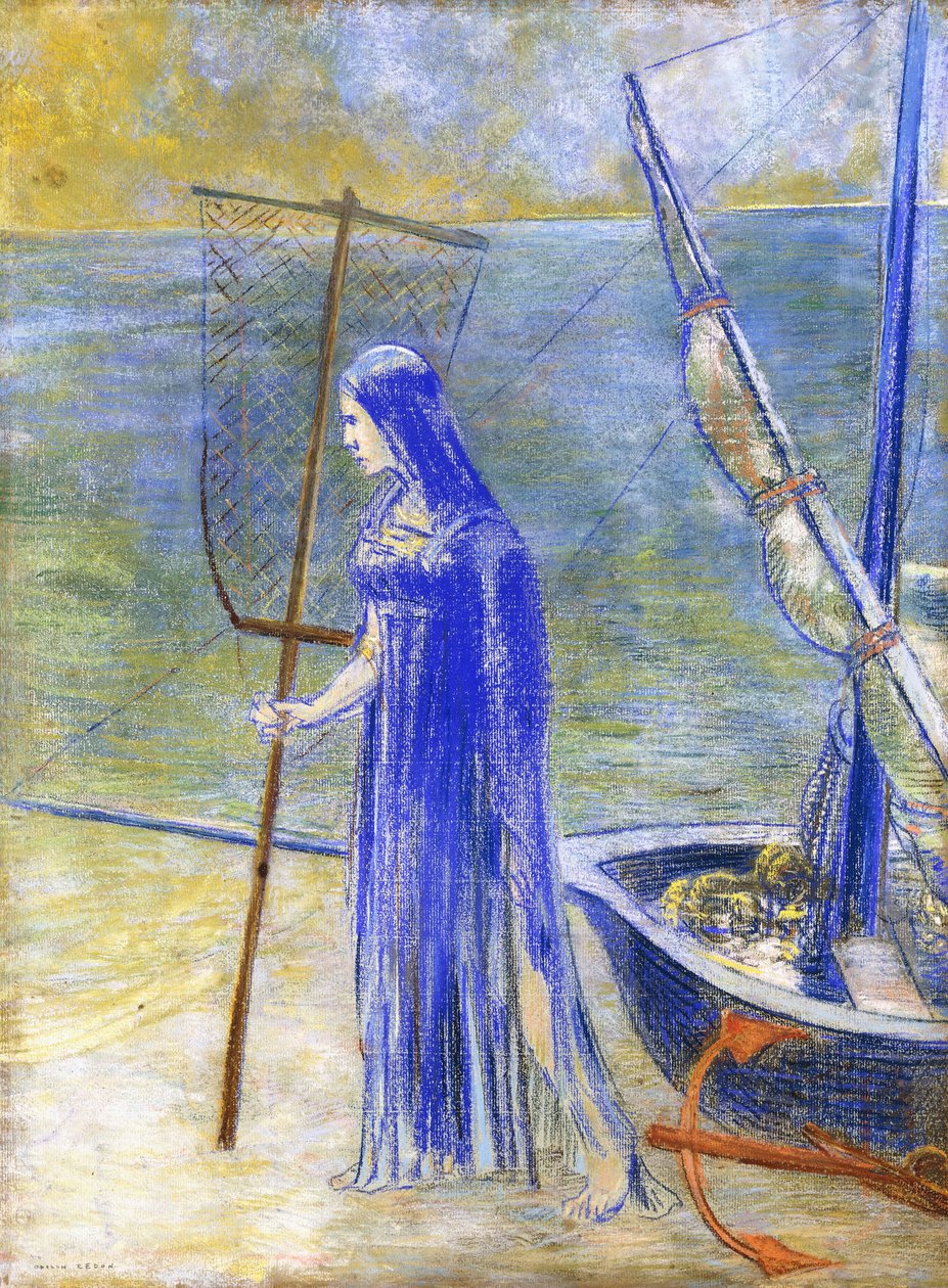 La Pêcheuse, 1900 - Odilon Redon