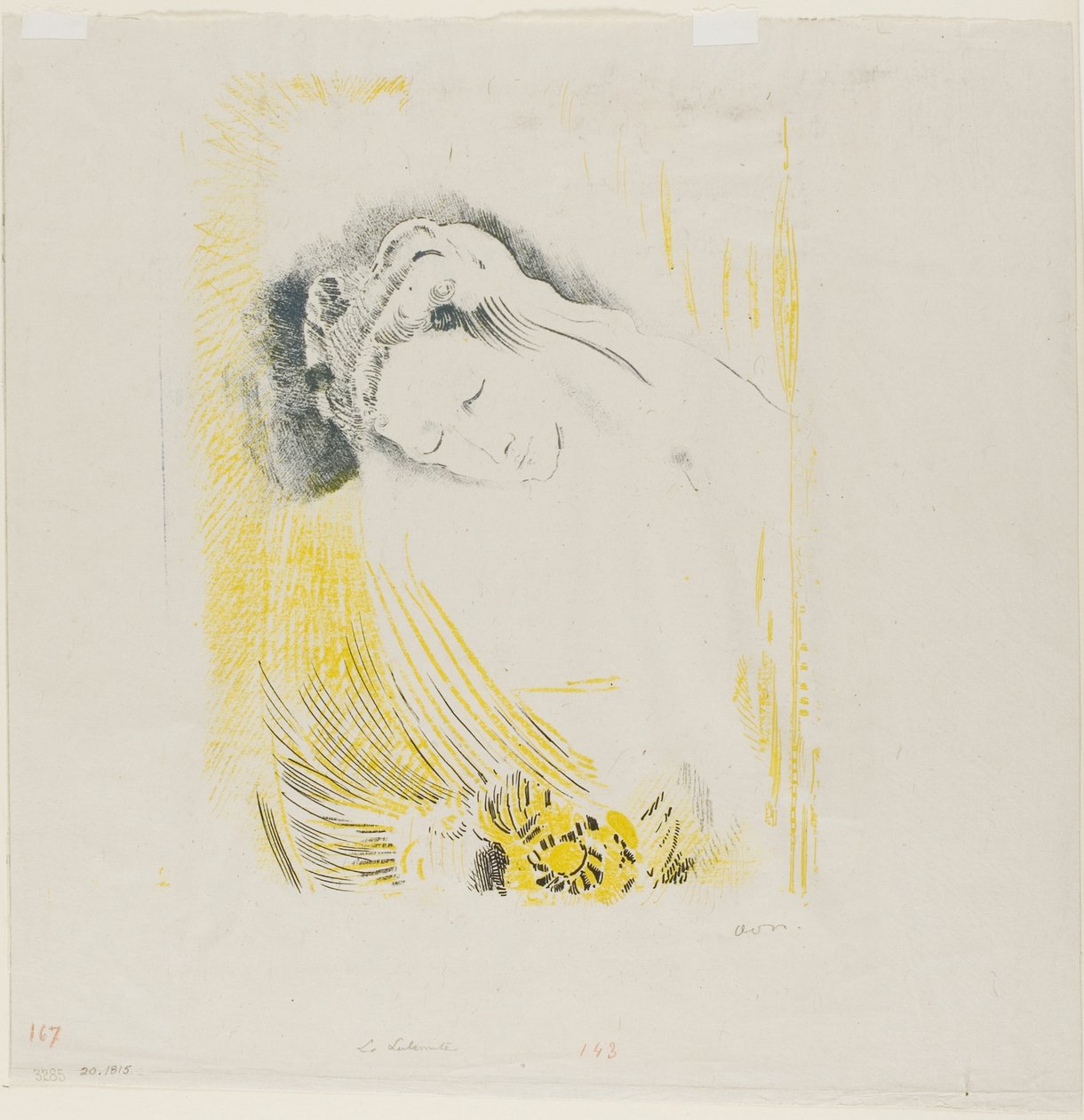 La Sulamite - Odilon Redon
