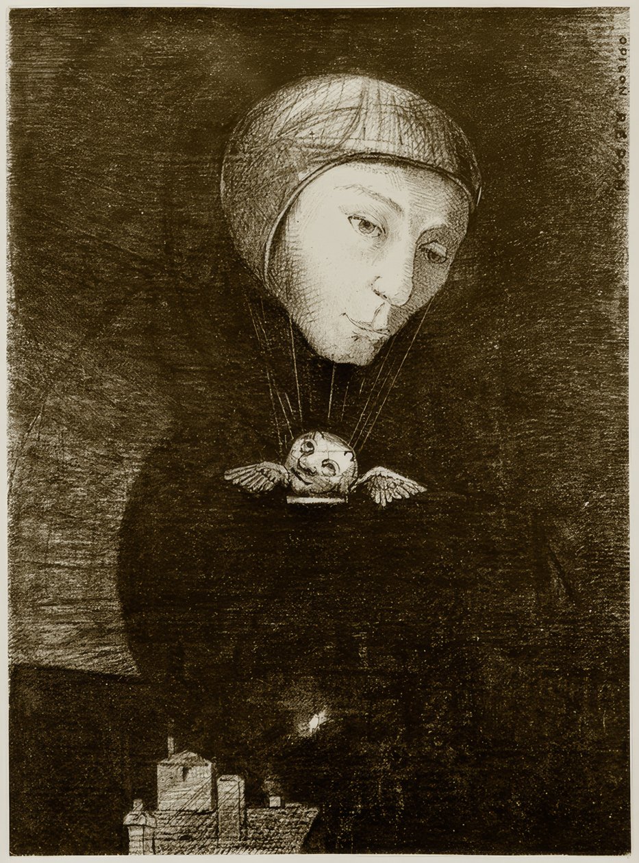 Ascension triste - Odilon Redon