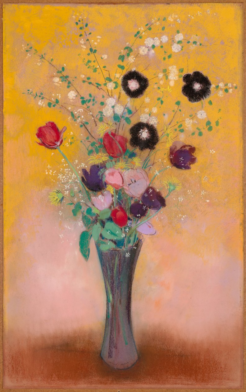 Vase de Fleurs, 1916 - Odilon Redon
