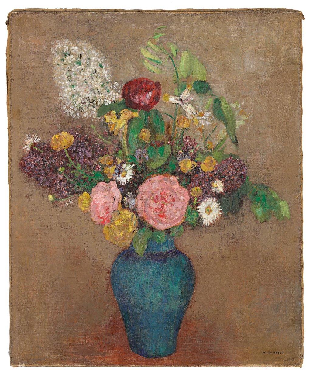 Vase de fleurs - Odilon Redon