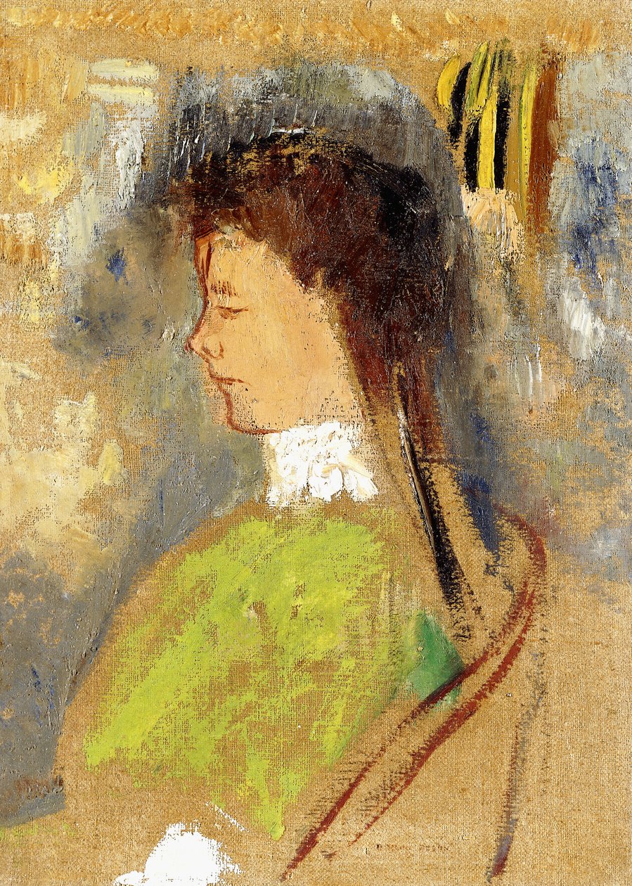 Violette Heymann, vers 1910 - Odilon Redon