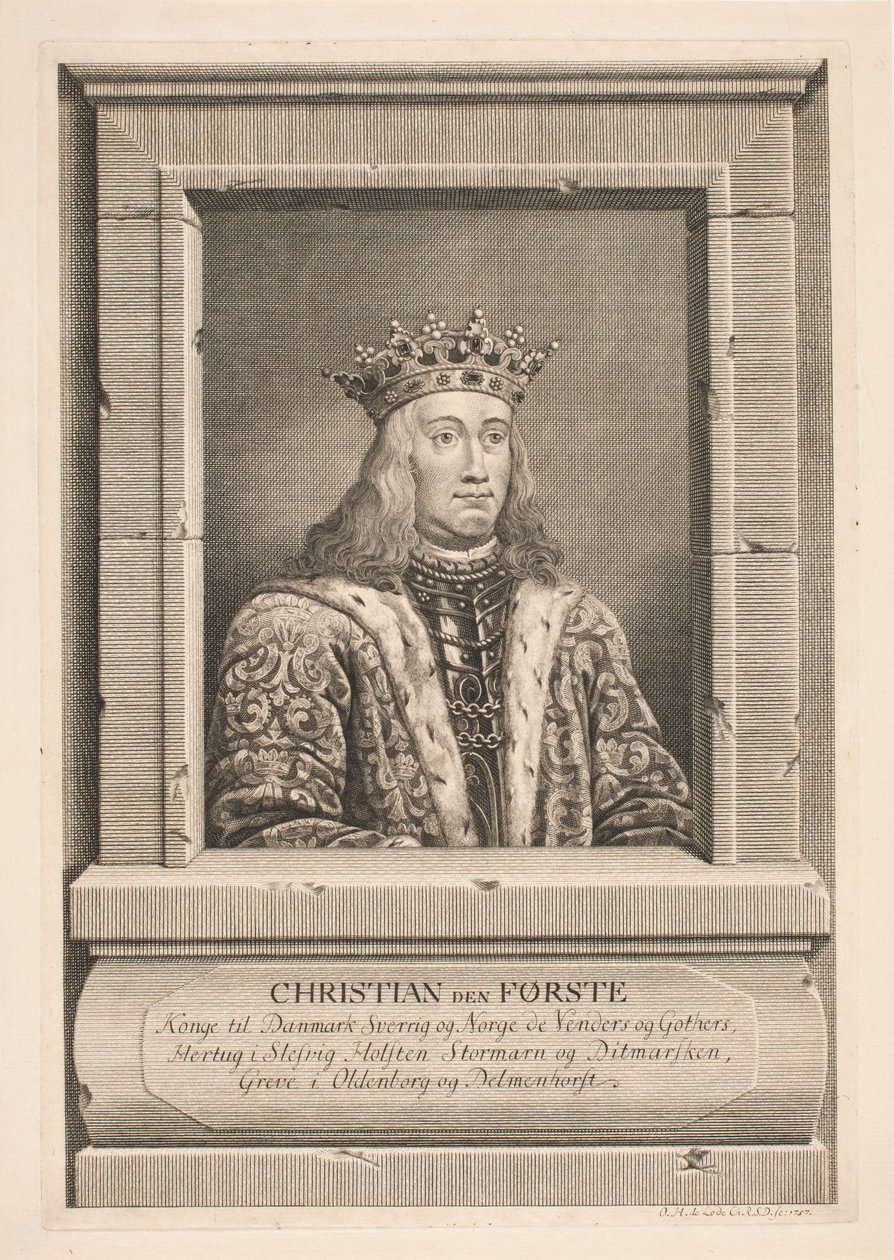 "Christian le Premier" - Odvardt Helmoldt de Lode