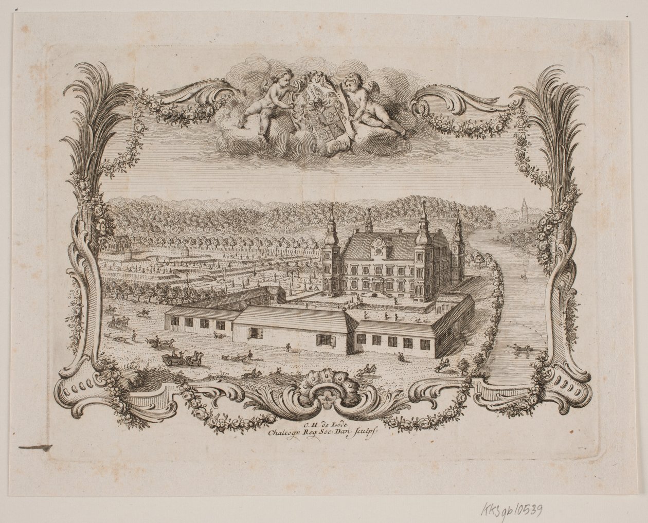 Engelsholm près de Vejle - Odvardt Helmoldt de Lode