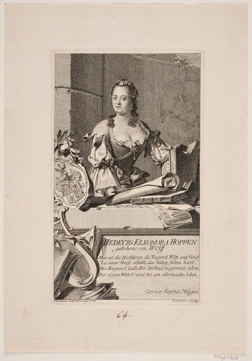 Hedvig Eleonora Hoppe - Odvardt Helmoldt de Lode