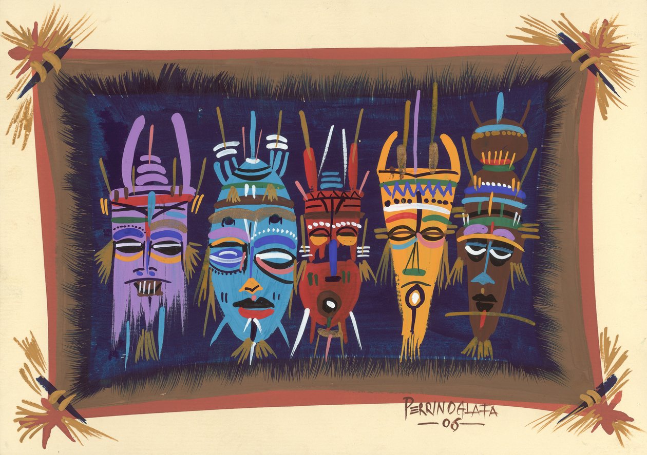 Masque noir, 2006 - Oglafa Ebitari Perrin