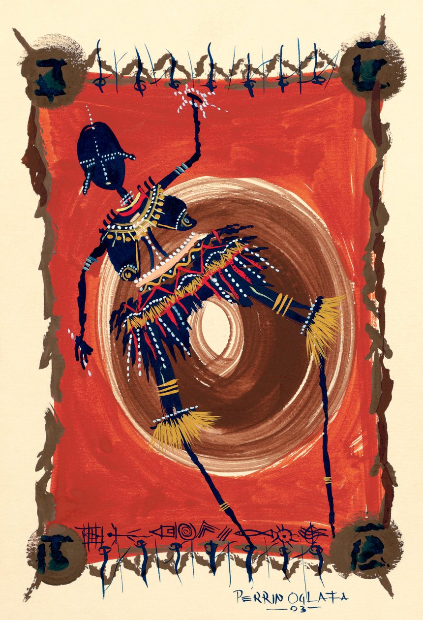 Danse du bâton, 2003 - Oglafa Ebitari Perrin