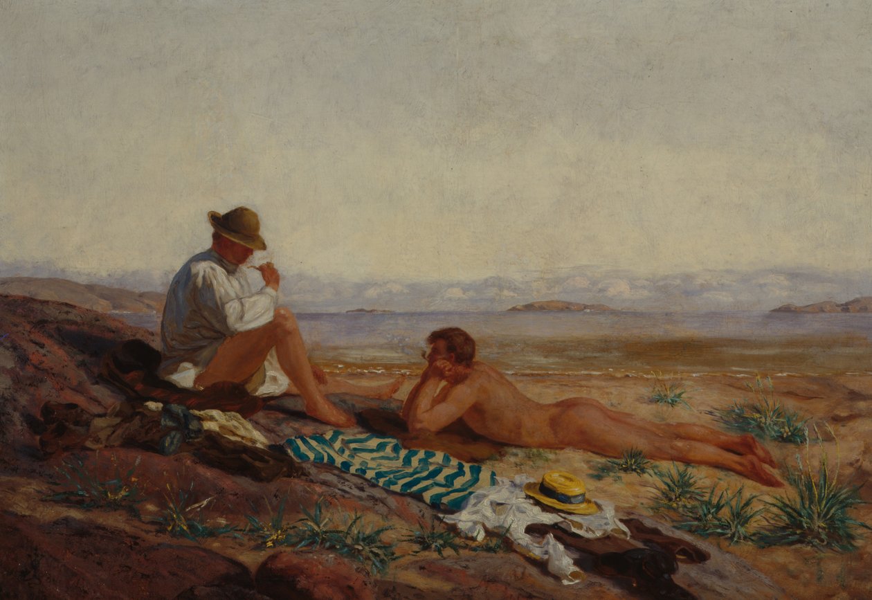 Après le bain - Olaf Isaachsen