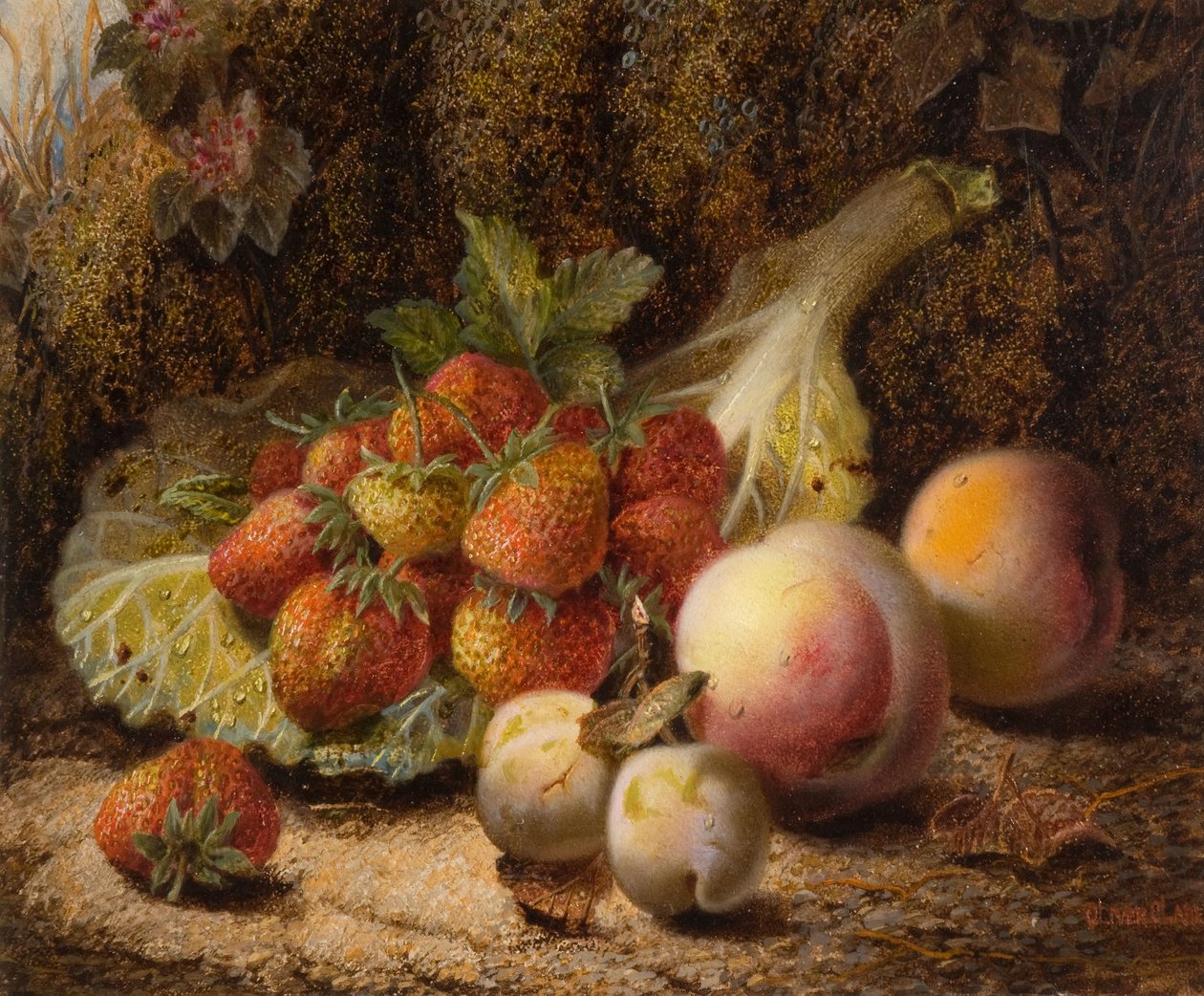 Nature morte avec fraises, 1916 - Oliver Clare