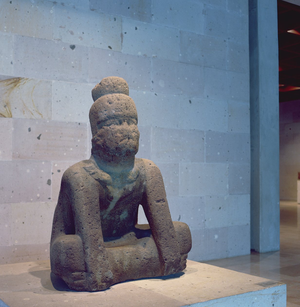 Statue, Cuauhtotolapan, Veracruz, période préclassique - Olmec