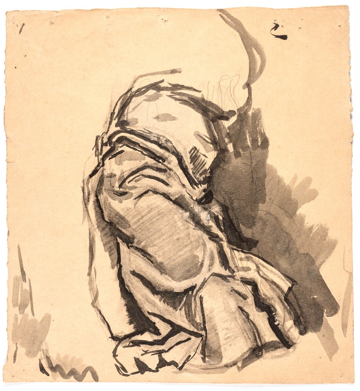 Étude de draperie - Oluf Hartmann
