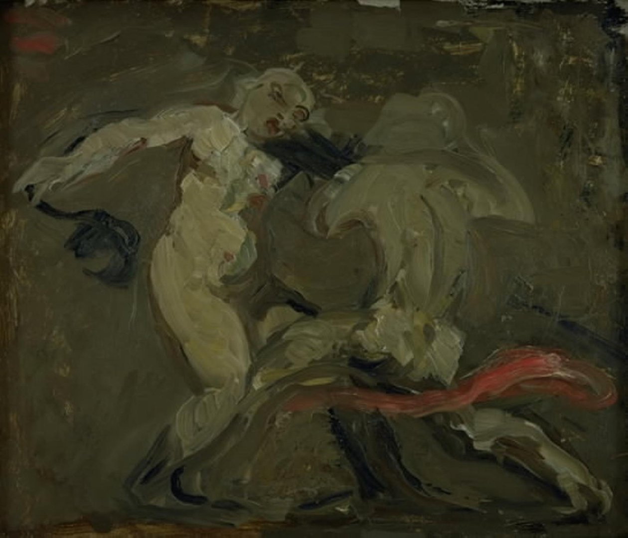 Deux sorcières se battant - Oluf Hartmann