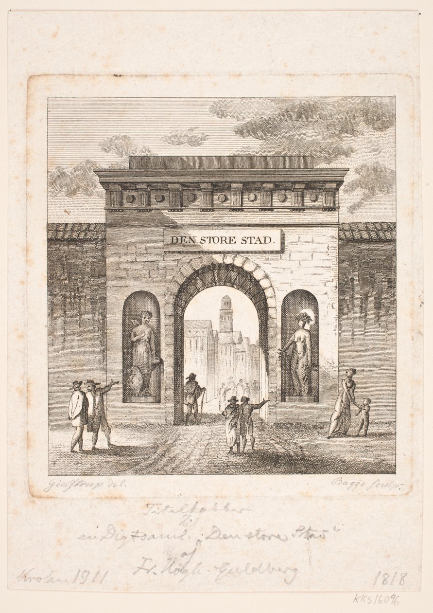 "La grande ville" - Oluf Olufsen Bagge
