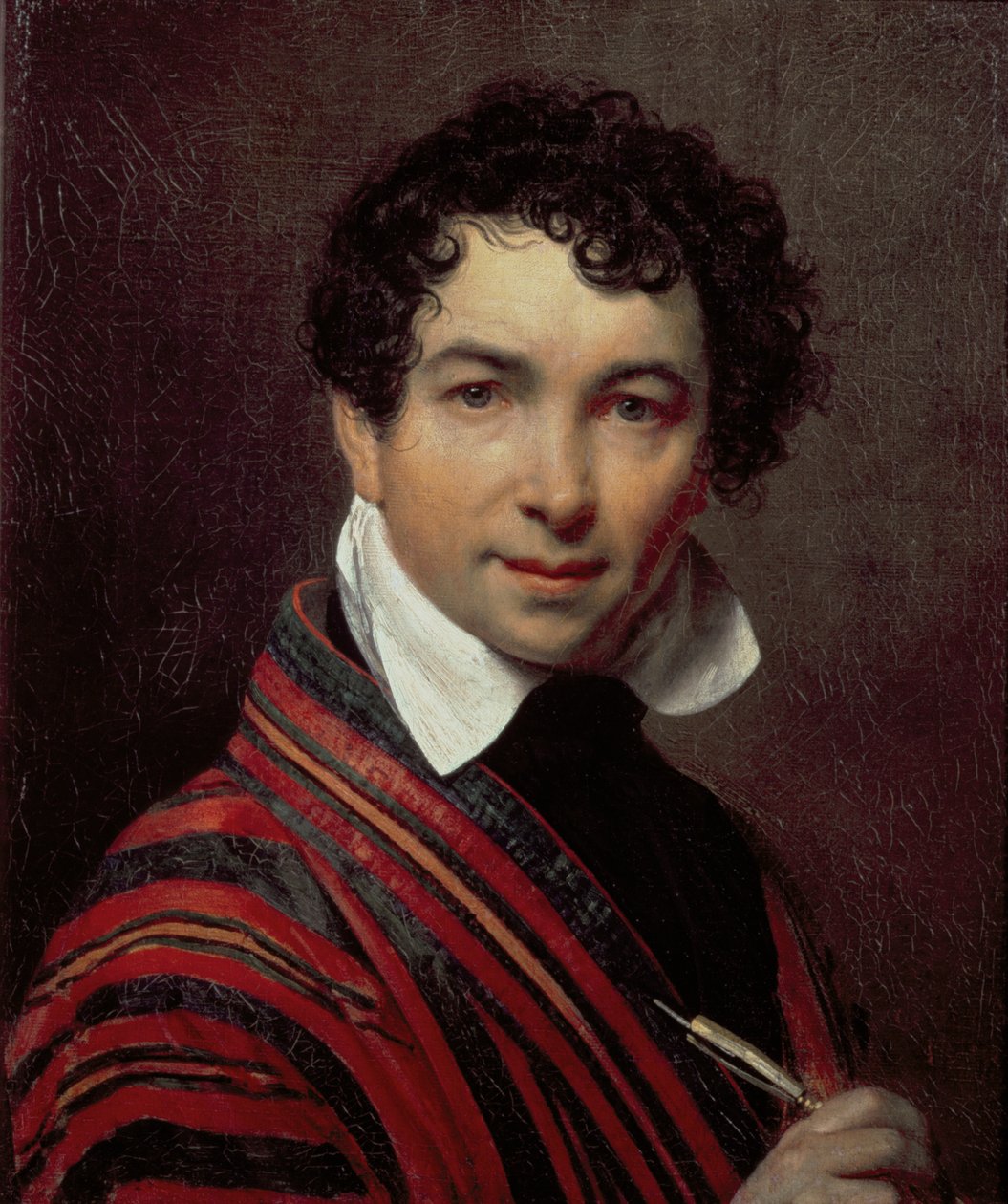 Autoportrait, 1828 - Orest Adamovich Kiprensky