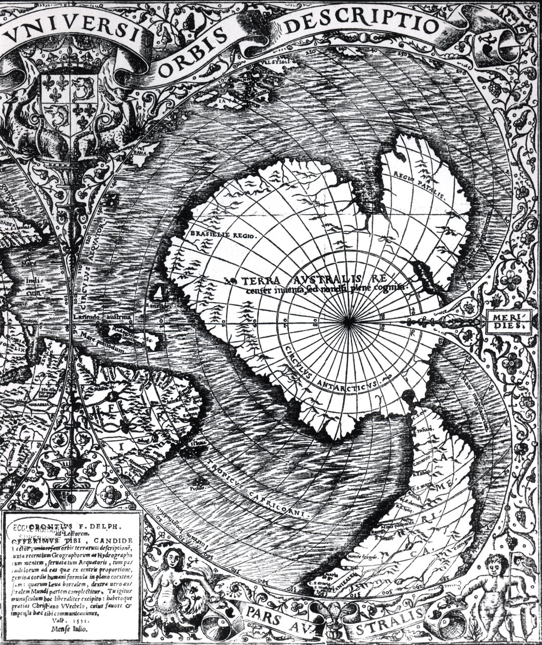 Le Pôle Sud, détail de la 