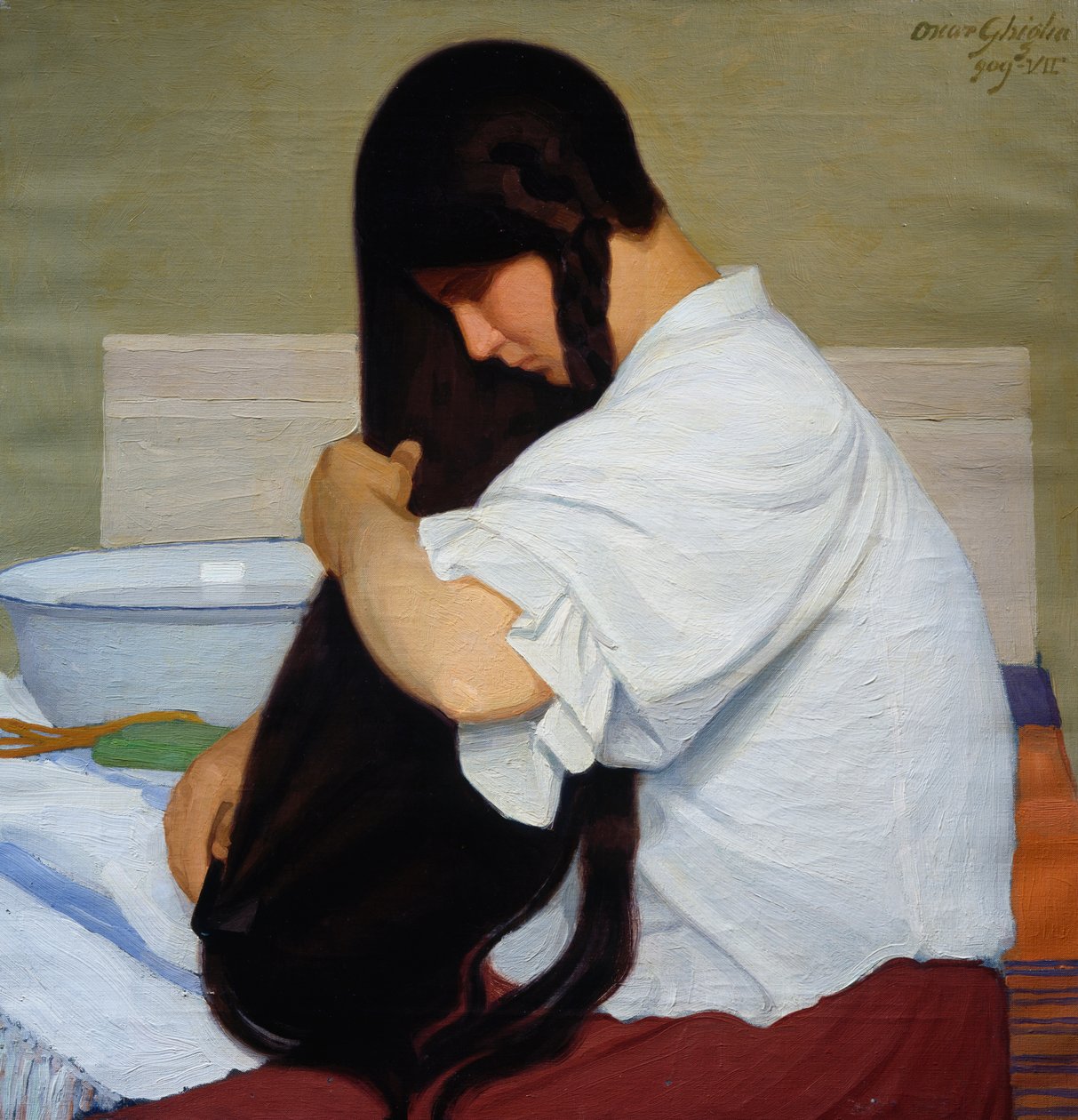 Chemise blanche - Oscar Ghiglia