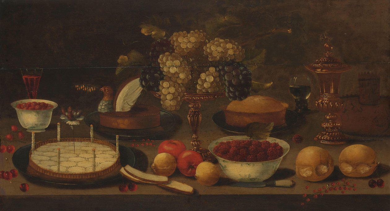 Nature morte de banquet - Osias Beert (I) (follower of)