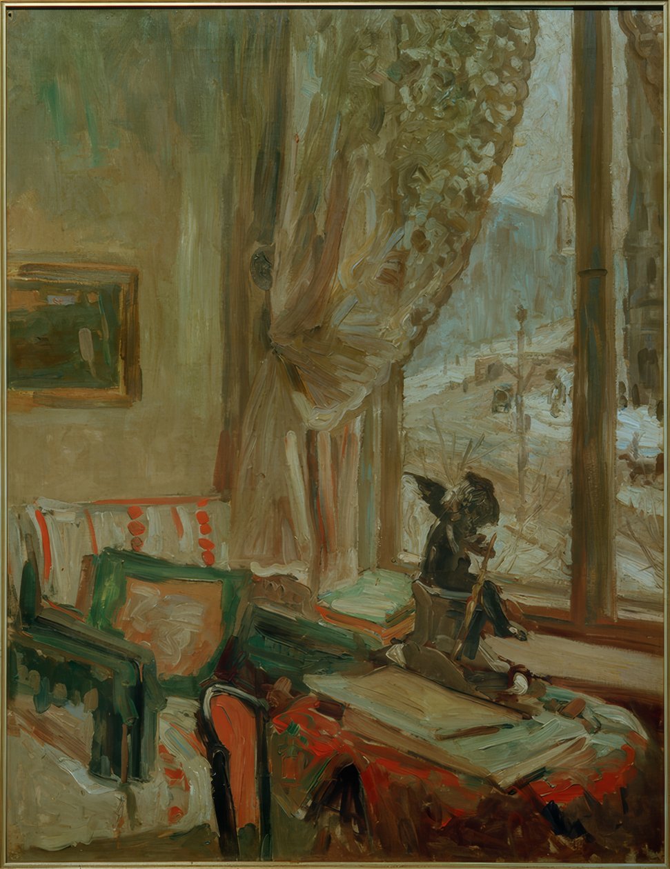 Vue de la Maison romane, Berlin - Oskar Moll