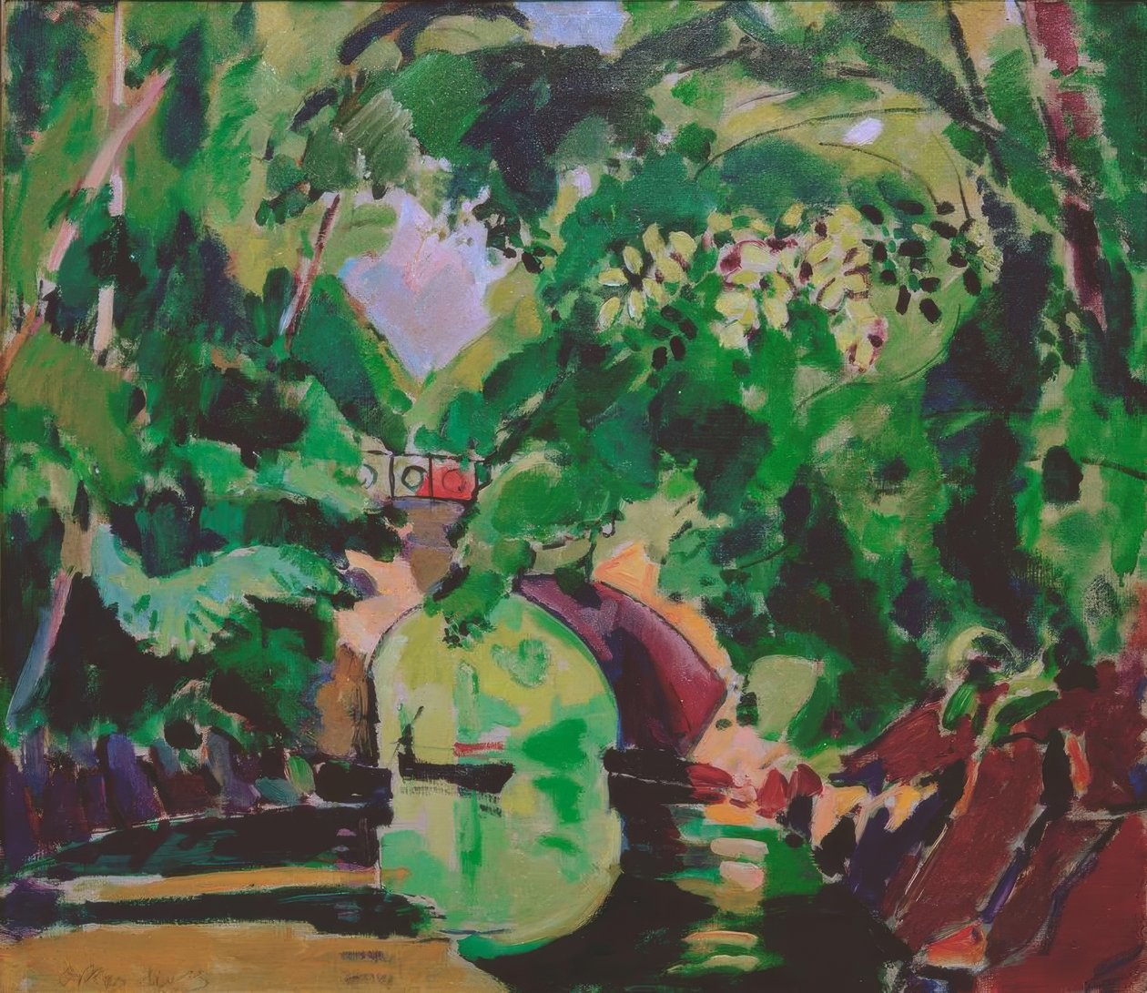 Pont de Königsallee - Oskar Moll