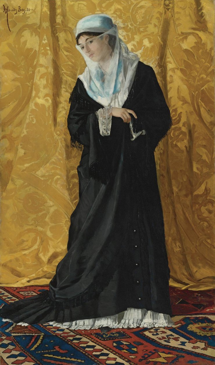 Une dame de Constantinople - Osman Hamdi Bey