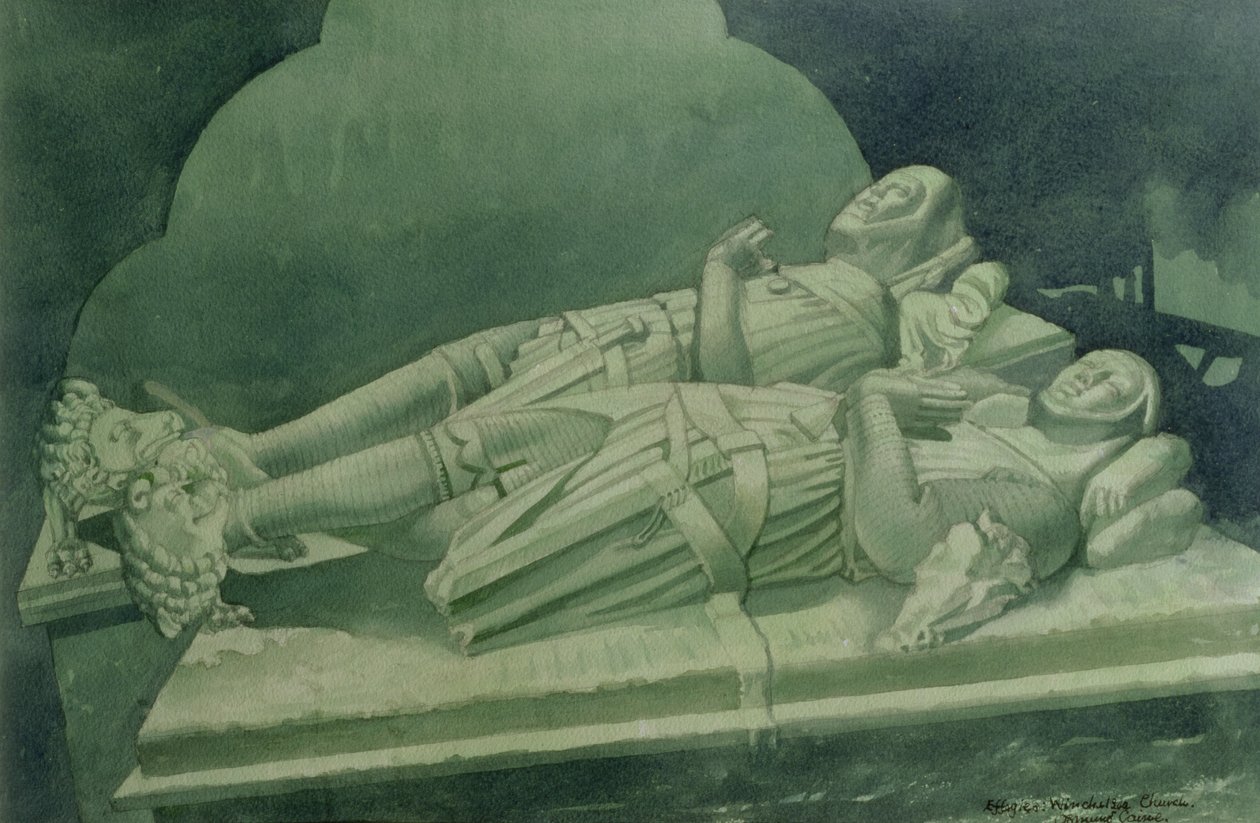 Effigies, Église de Winchelsea - Osmund Caine