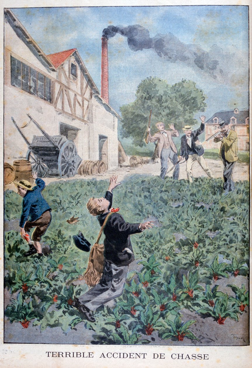 Accident de chasse, 1900 - Oswaldo Tofani