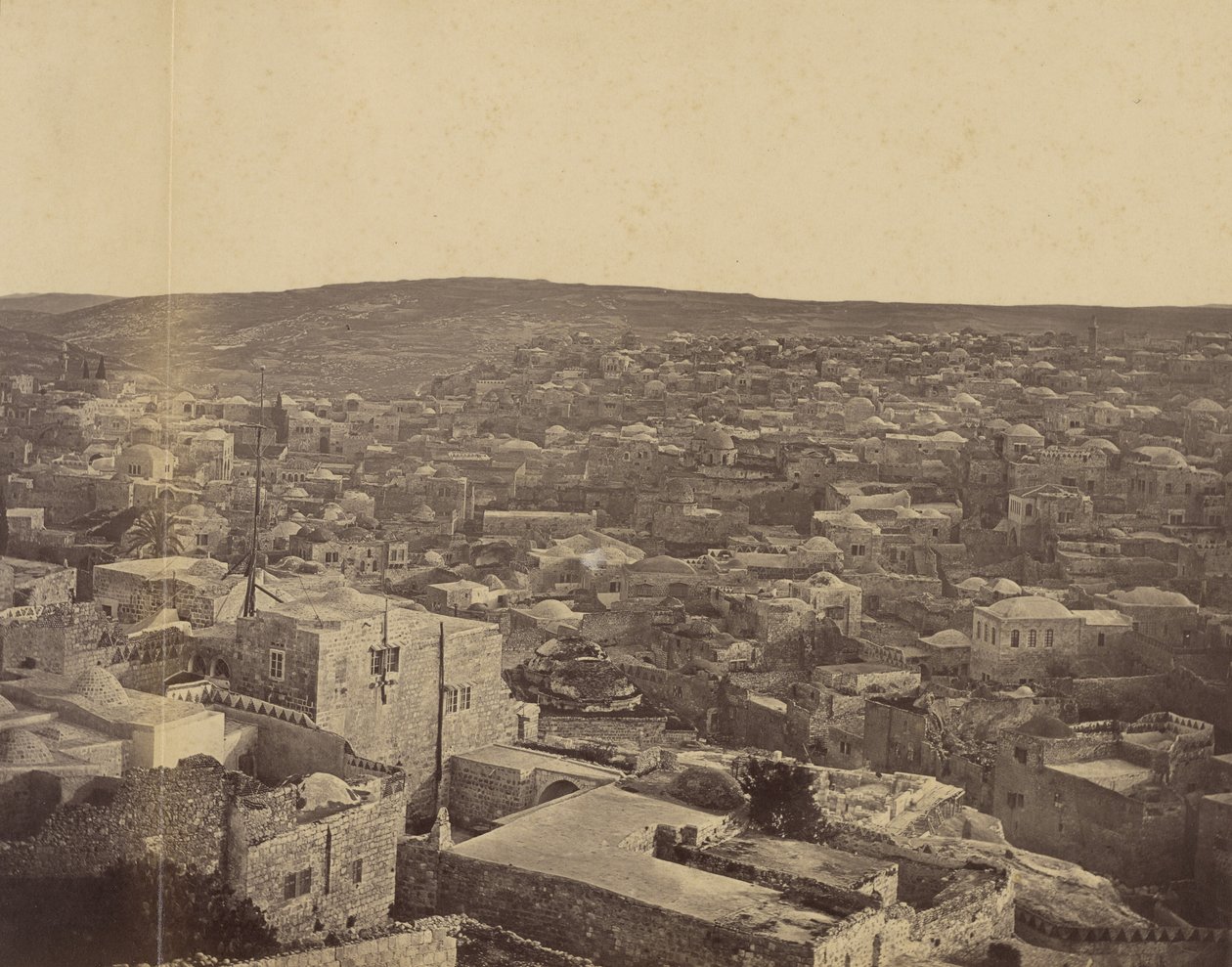 [Panorama de Jérusalem] - Othon Von Ostheim
