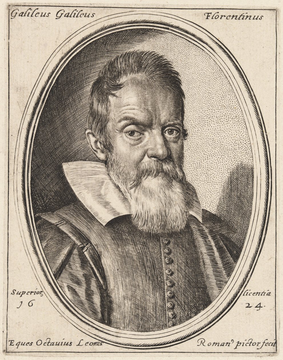 Galileo Galilei - Ottavio Leoni